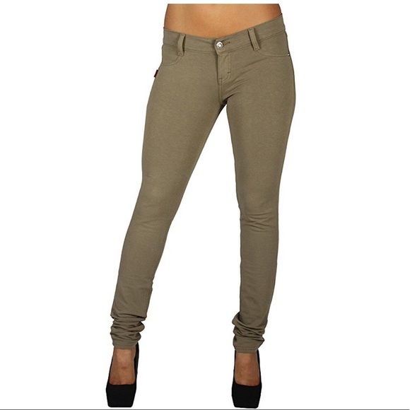 Skinny PANT 1118 ALOE - Picture 1 of 5